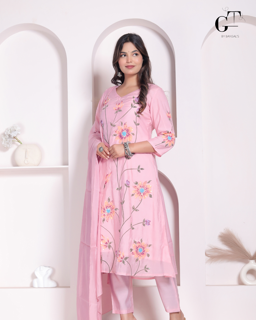 Blush Marigold Co-Ord Kurti !