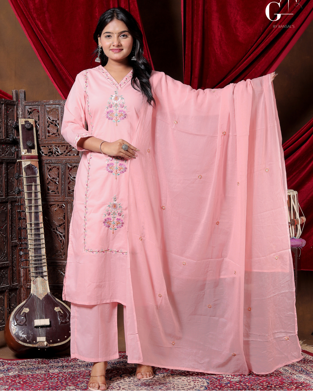 Gulabi Champa Ensemble