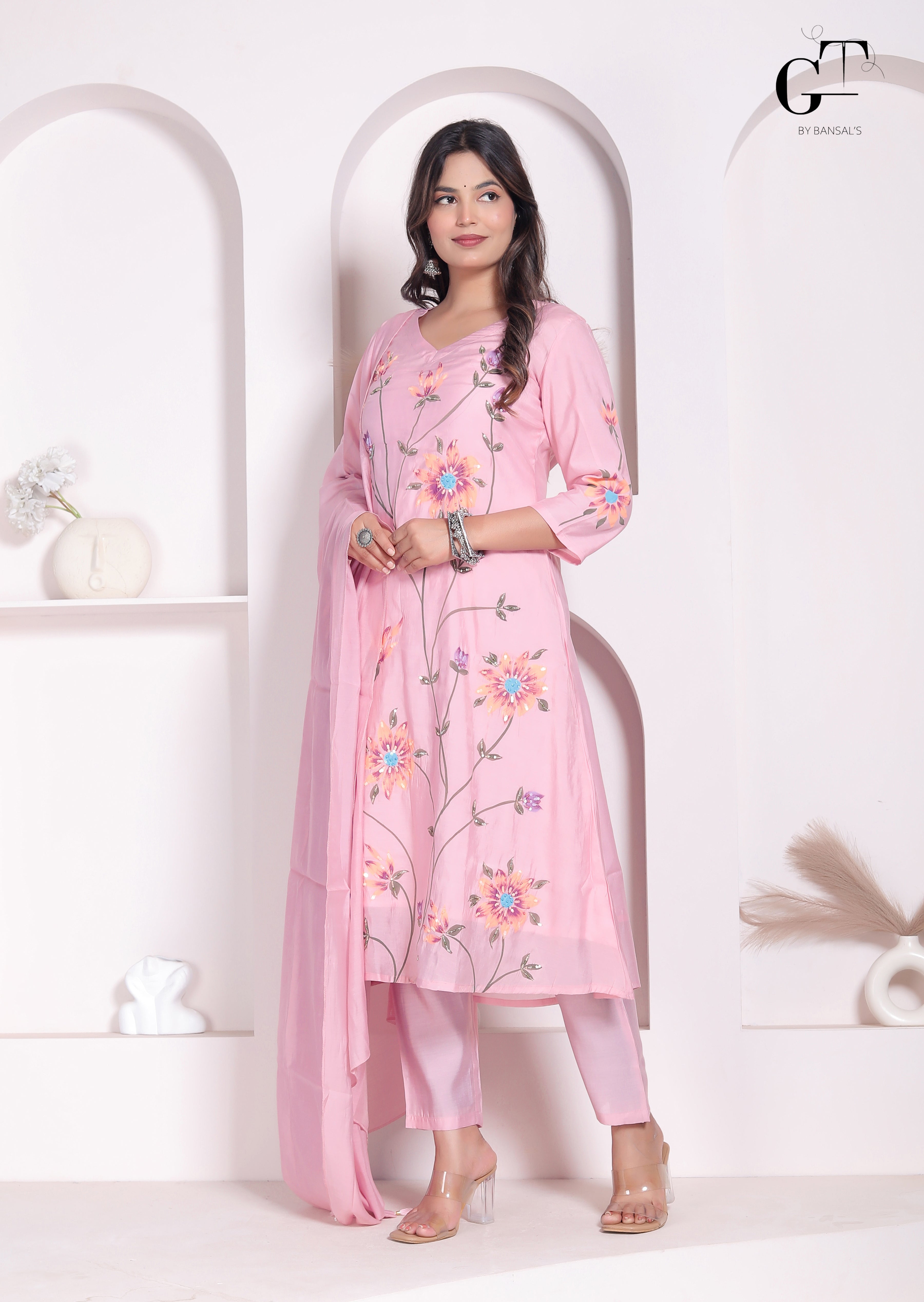 Blush Marigold Co-Ord Kurti !