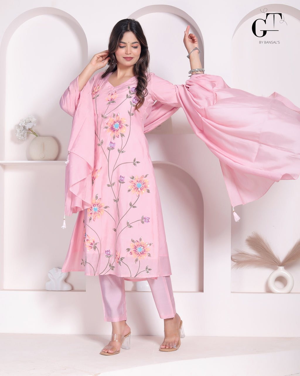 Blush Marigold Co-Ord Kurti !