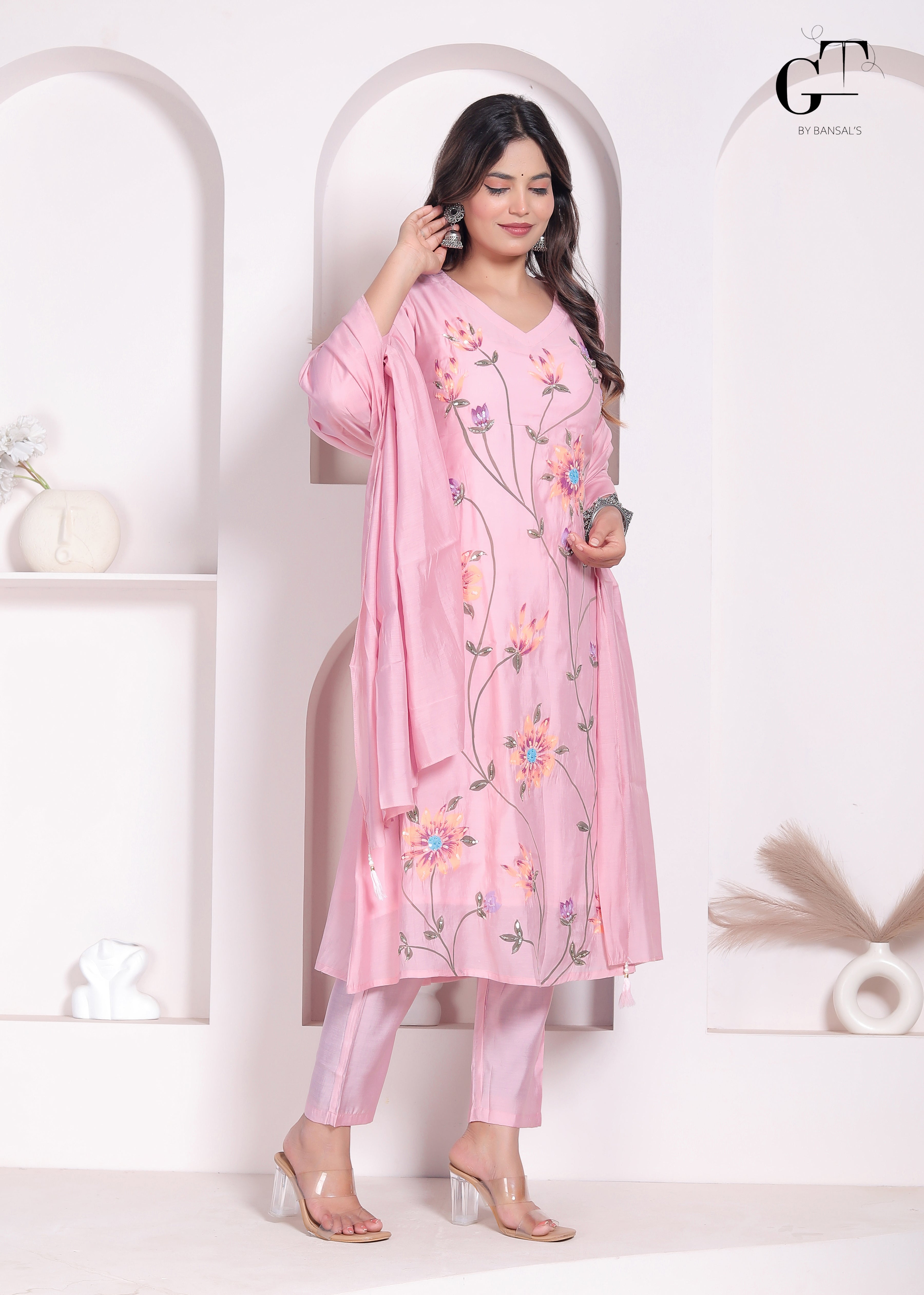 Blush Marigold Co-Ord Kurti !