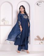 Rajwadi Peacock Suit