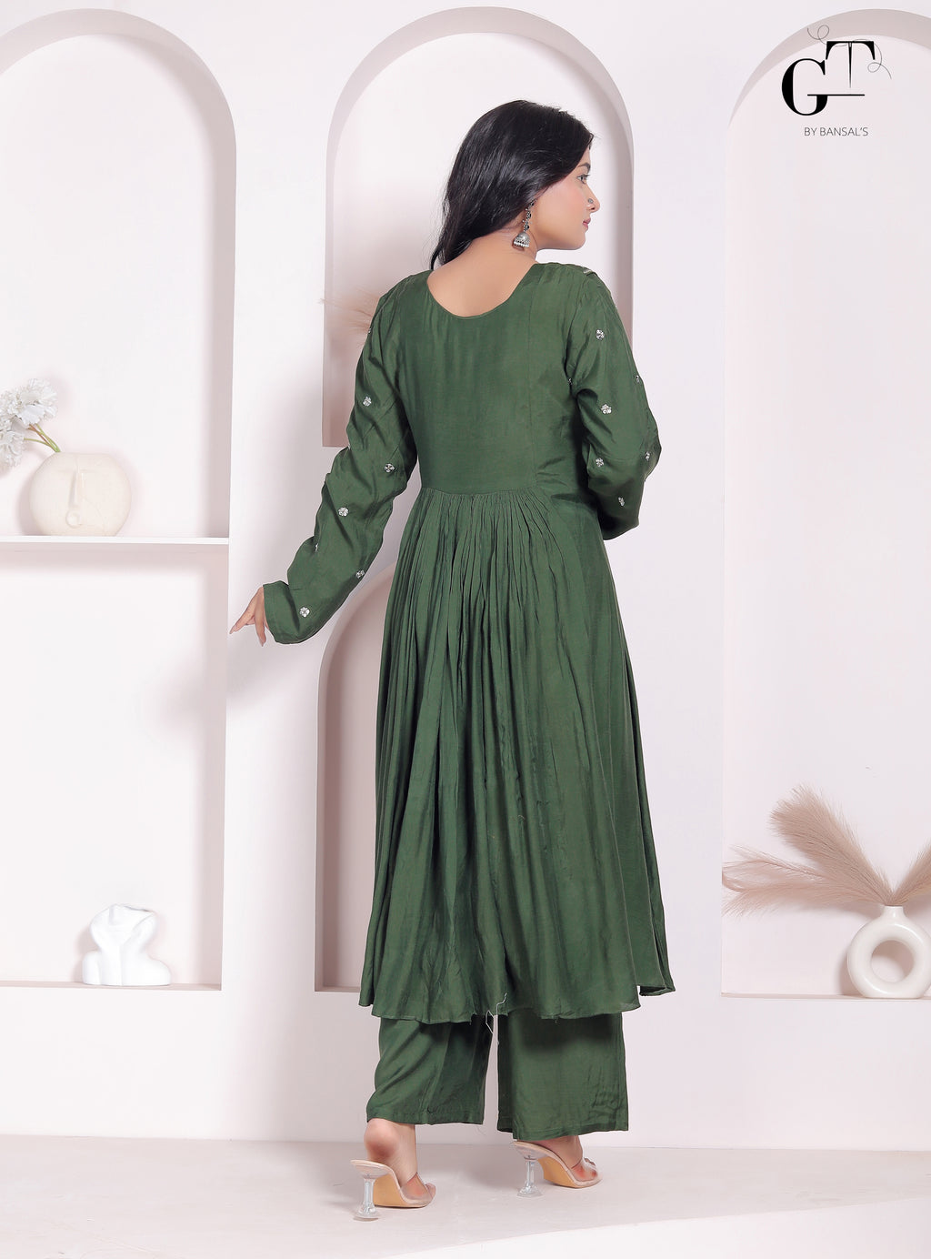 Emerald Noor Sharara Set