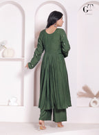 Emerald Noor Sharara Set