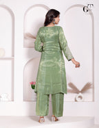Emerald Noor Sharara Set