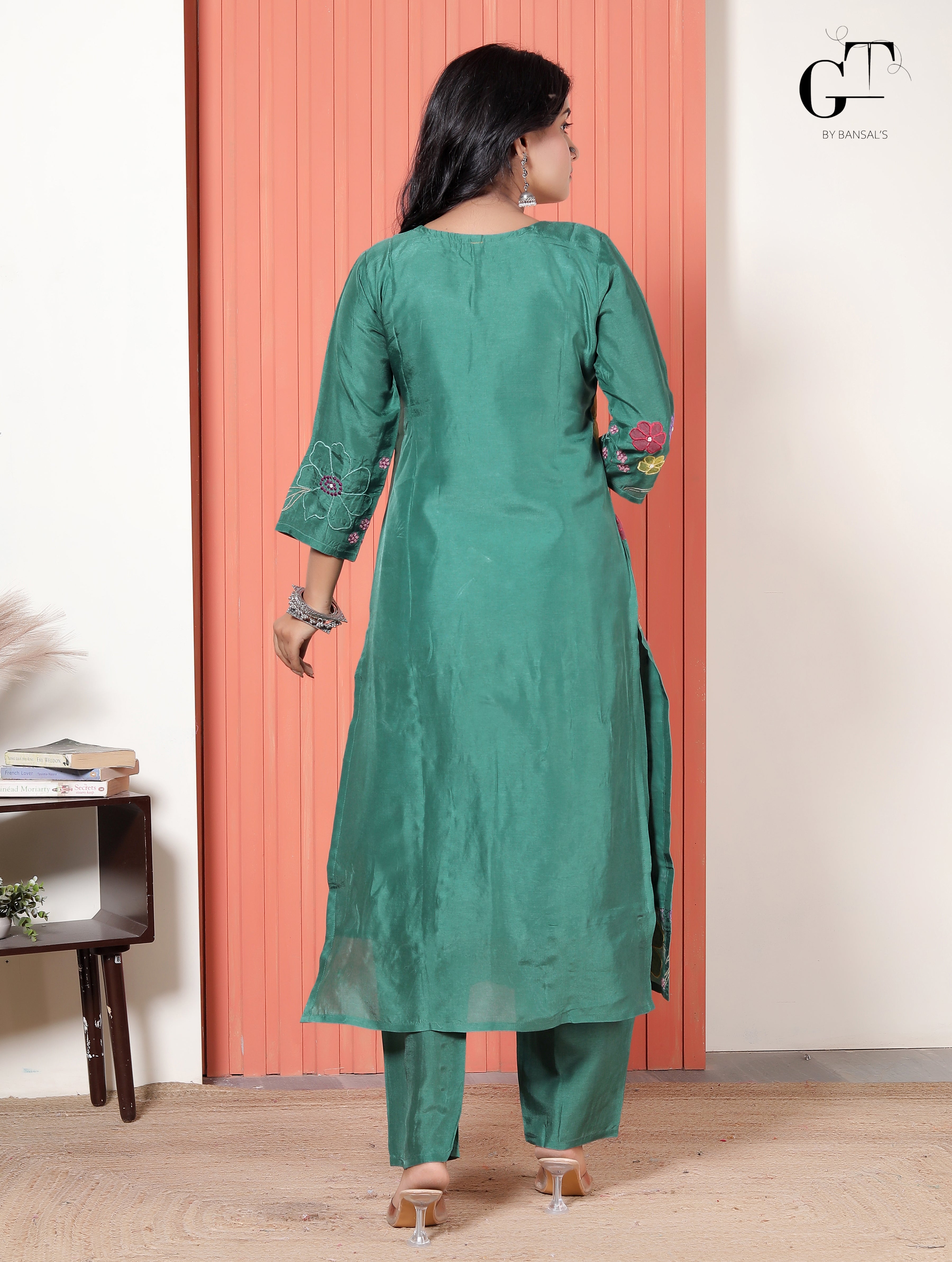 Green Meadow Bloom Suit