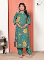 Green Meadow Bloom Suit