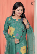 Green Meadow Bloom Suit