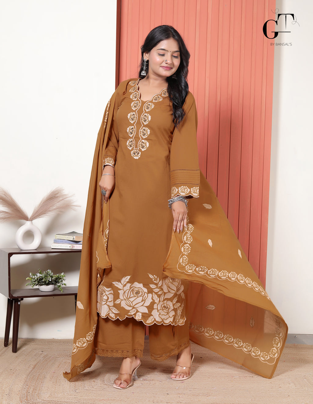 Mustard Gulnaar Kurti Set