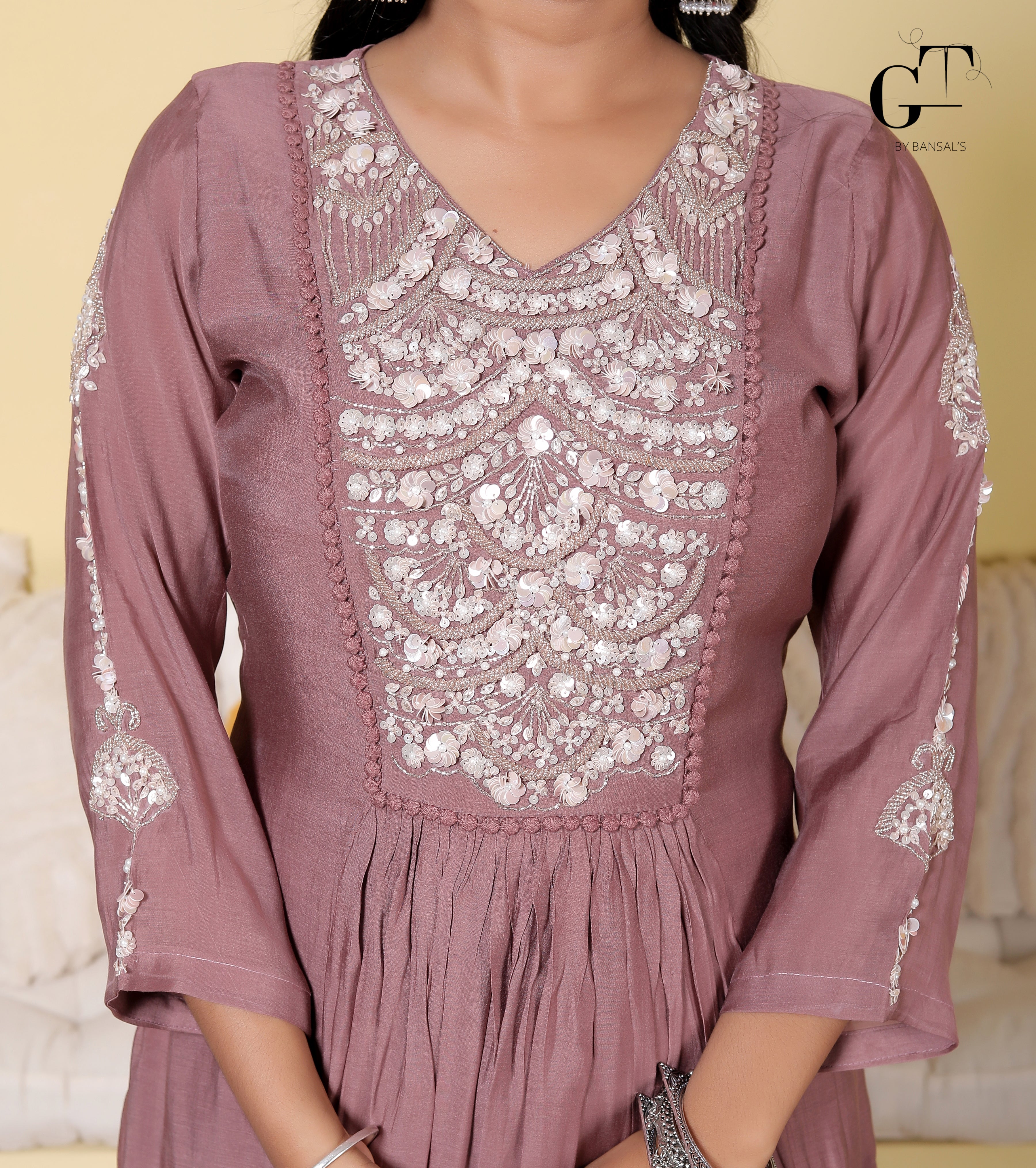 Rani Zoya Anarkali Set