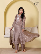 Rangoli Taupe Set