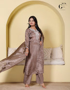 Rangoli Taupe Set