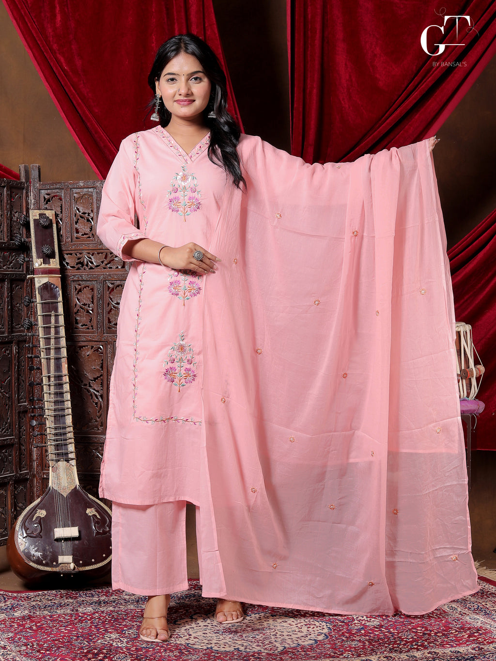 Gulabi Champa Ensemble