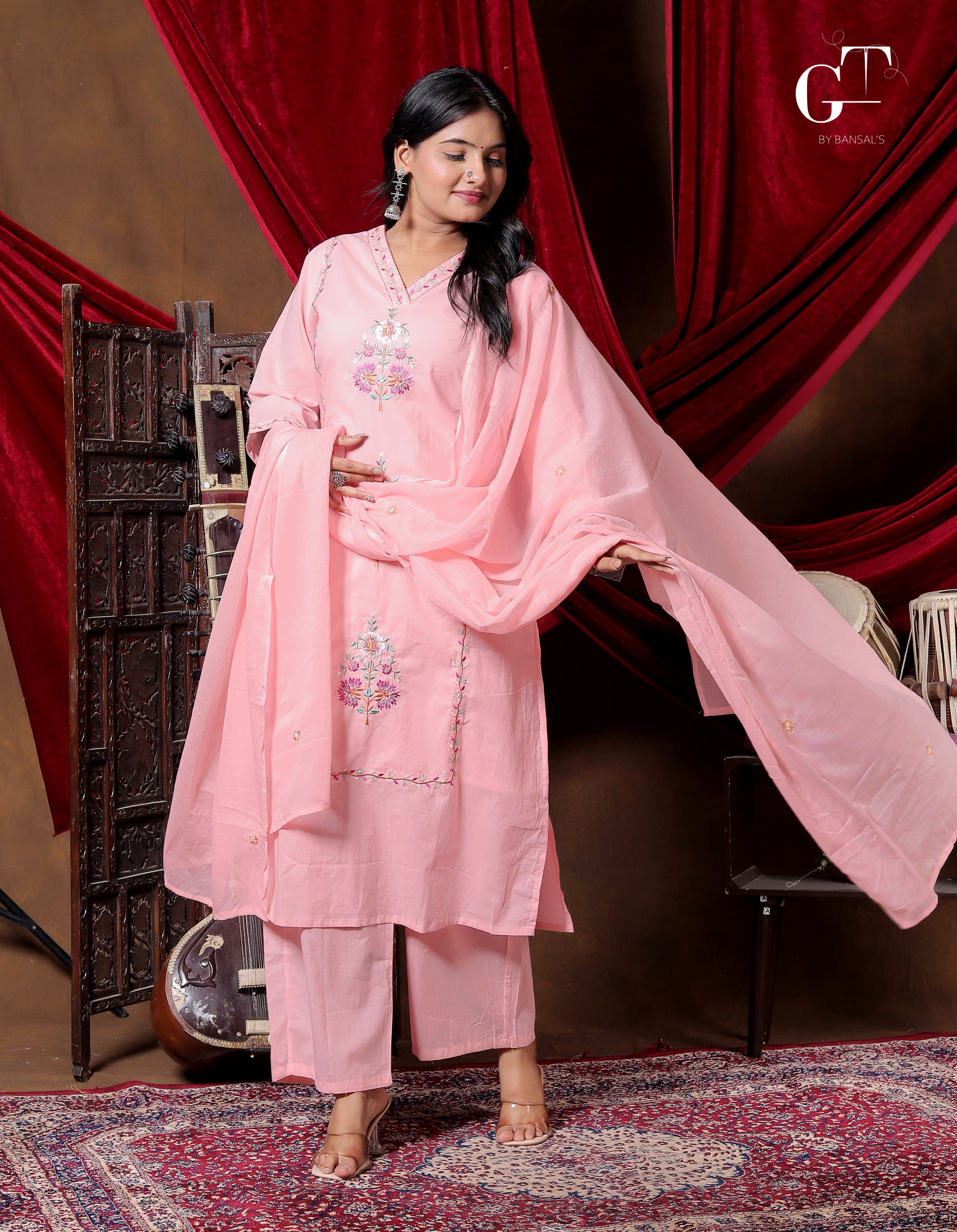 Gulabi Champa Ensemble