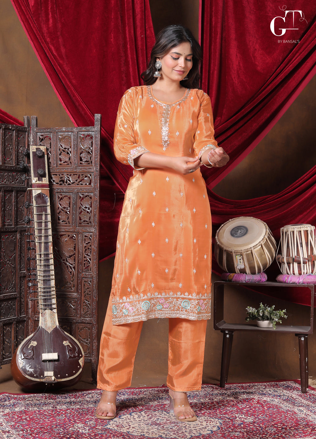 Kesariya Noor Set
