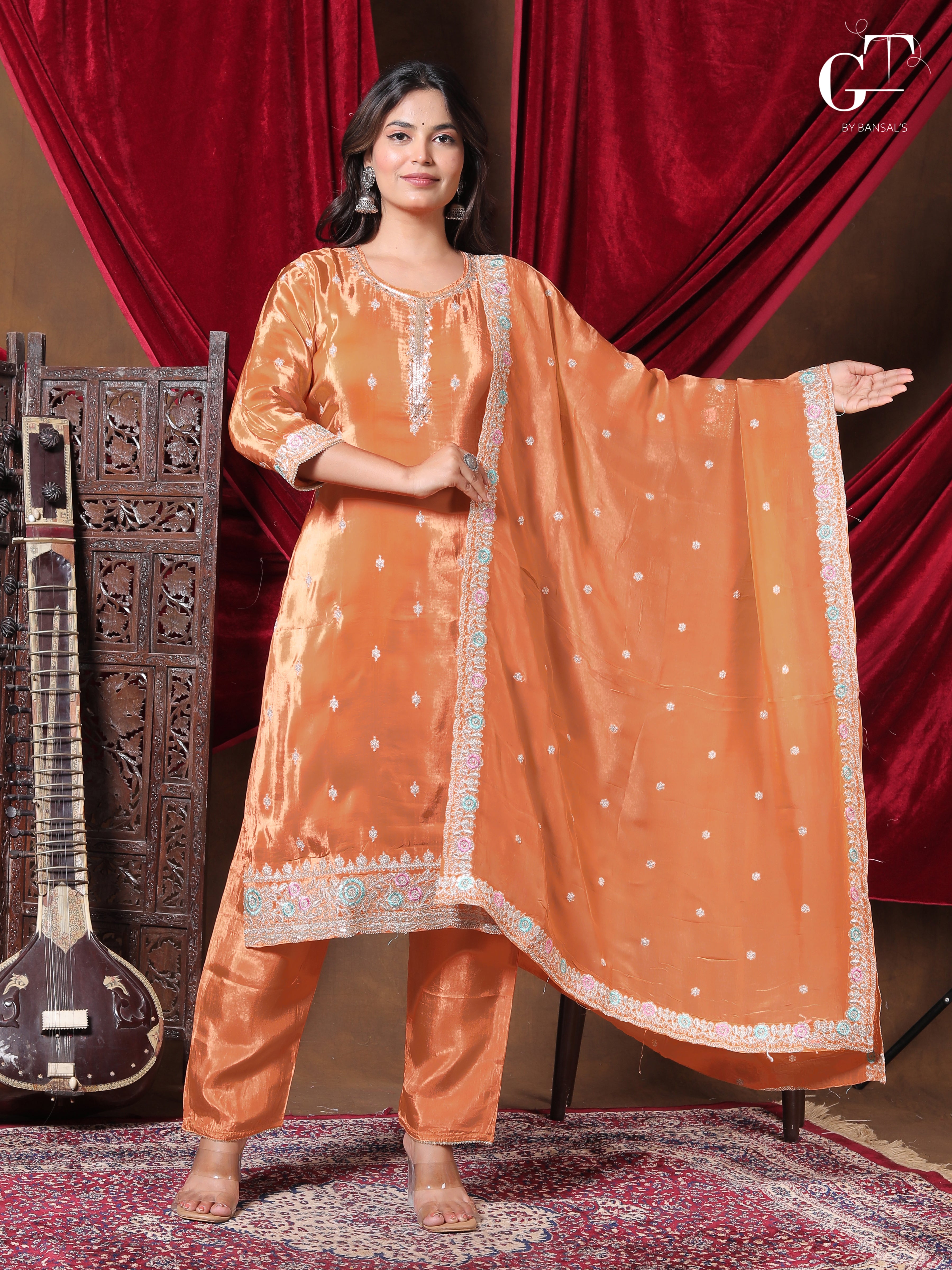 Kesariya Noor Set