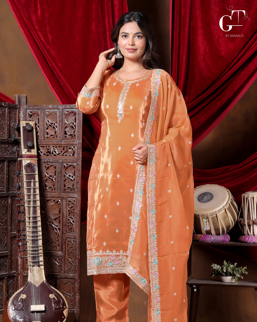 Kesariya Noor Set